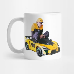 The Wheels On The McLaren Mug